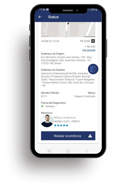 Status da Viagem DevMobility